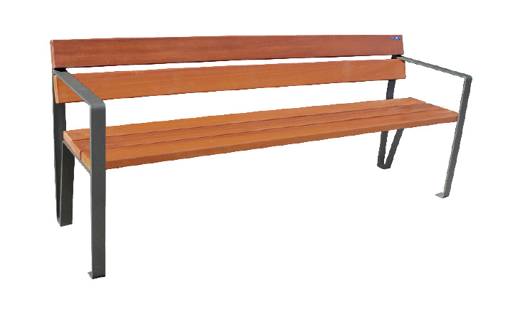 banco urbano de madera cervantes banco urbano de madera cervantes