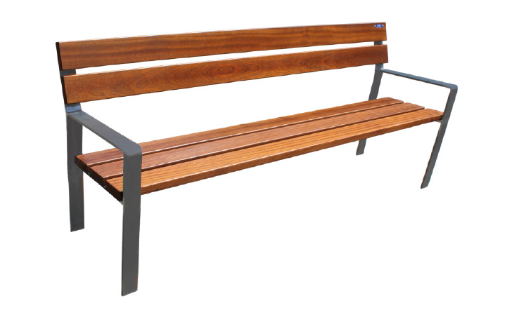banco urbano de madera estilo banco urbano de madera estilo