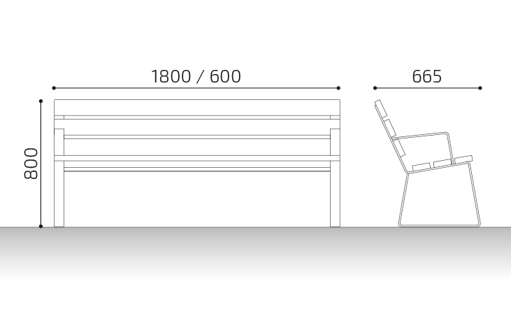 medidas silla de madera dama