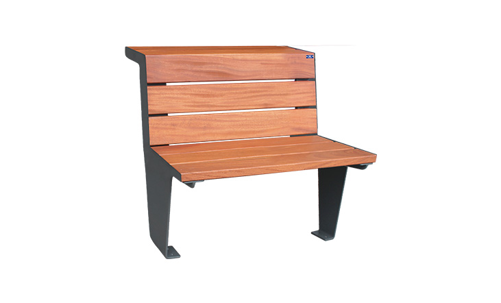 silla urbana de madera leyend