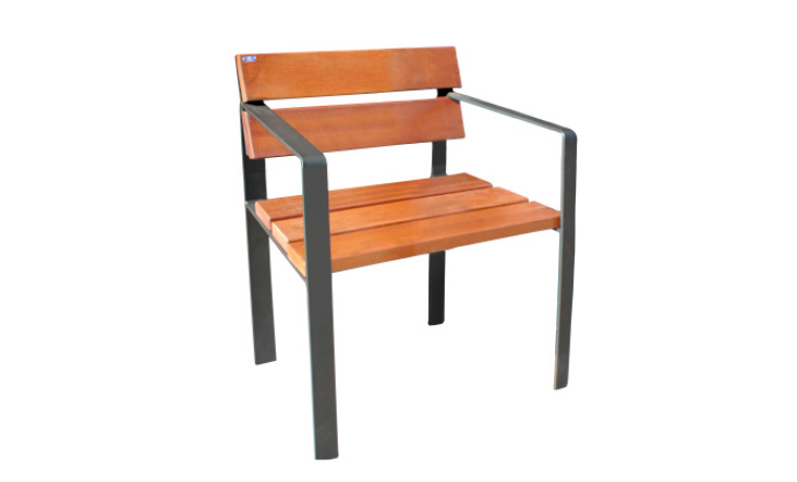 silla urbana de madera unamuno
