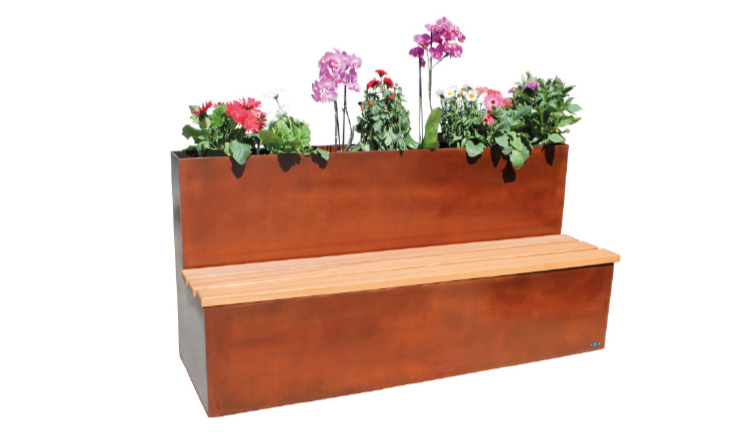 banco jardinera de madera modelo grea banco jardinera de madera modelo grea