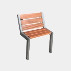silla urbana de madera dickens